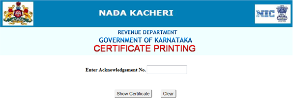 Nadakacheri Caste Certificate Download