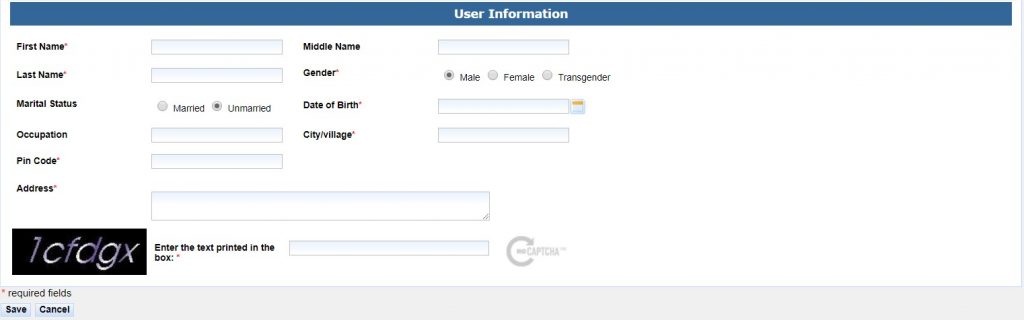 SSDG EForms Application User Information