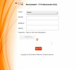How to Apply Online Bank of Baroda Recruitment 2022 Step by Step?