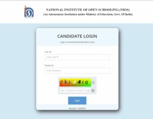 How to Download NIOS Group A, B, C Admit Card 2022 Step By Step?