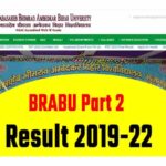 BRABU Part 2 Result 2019-22