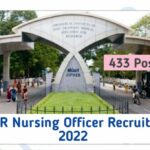 JIPMER Nursing Officer Recruitment 2022