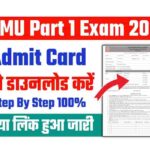 LNMU Part 1 Admit Card 2022