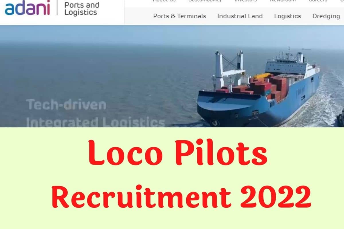 Loco Pilots Recruitment 2022