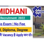 MIDHANI Recruitment 2022
