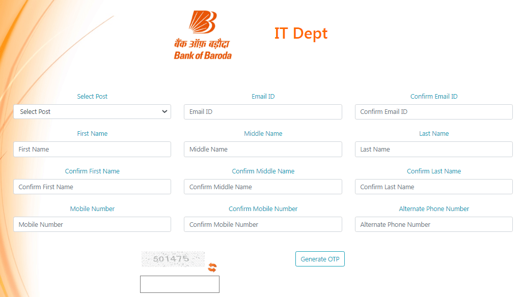 Bank of Baroda SO Recruitment 2025