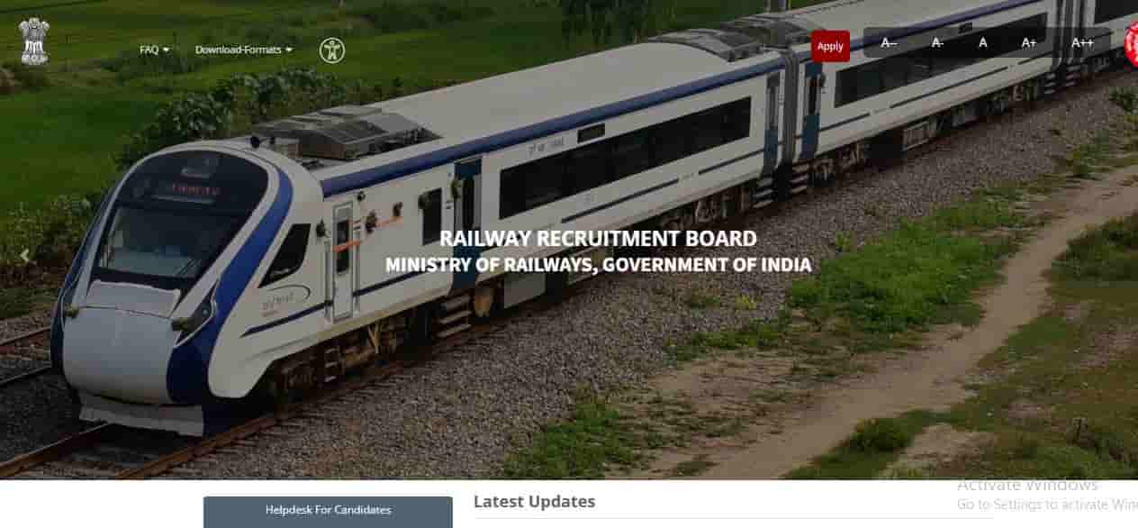 RRB Ministerial And Isolated Categories Recruitment 2025