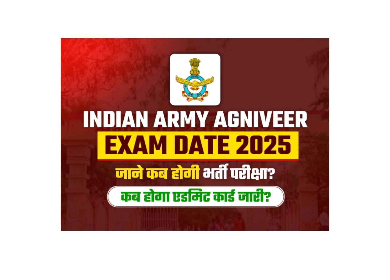 Indian Army Agniveer Exam Date 2025