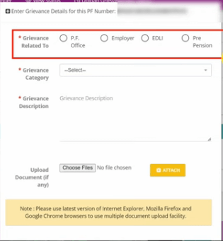 PF KYC Pending For Approval