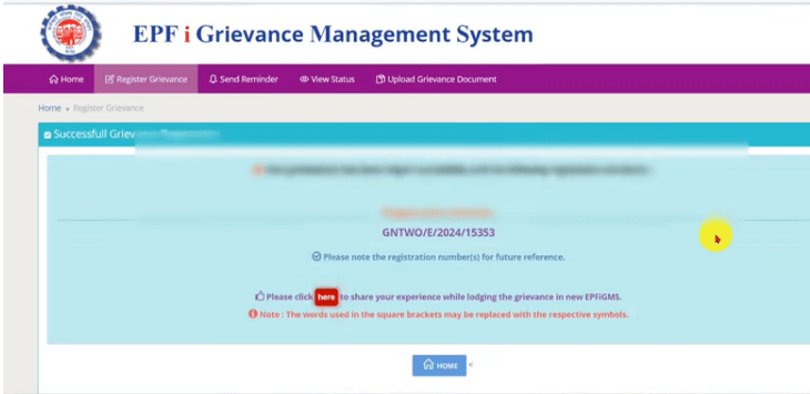 PF KYC Pending For Approval