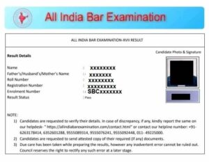 AIBE 18 Result 2024