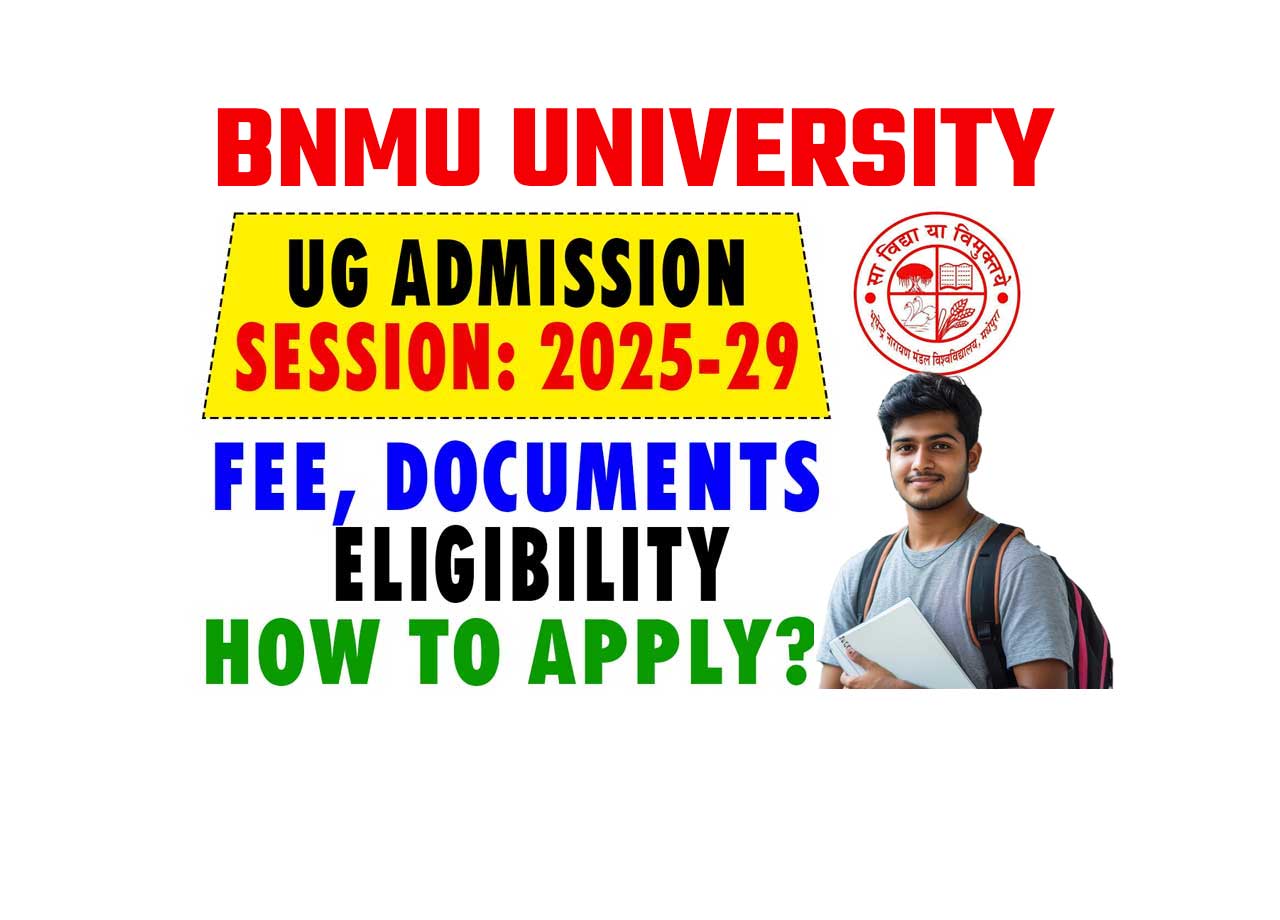 BNMU UG Admission 2025-29