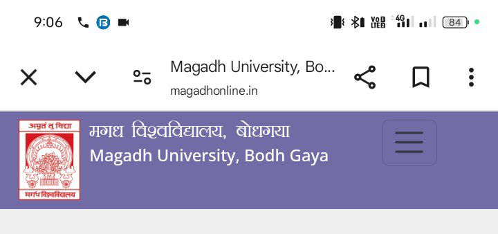 Magadh University UG Admission 2025