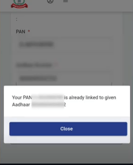 PAN Aadhar Link