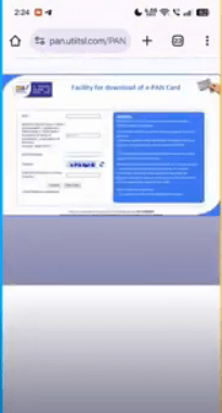 UTI E-PAN Card Download