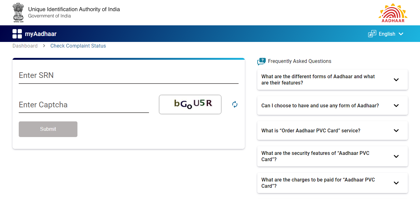 Aadhar Card Download