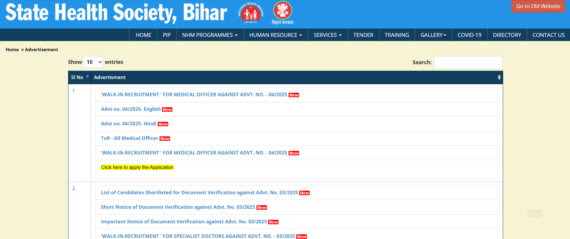 How to Apply Online for the Bihar SHS Ayush Doctor Recruitment 2025