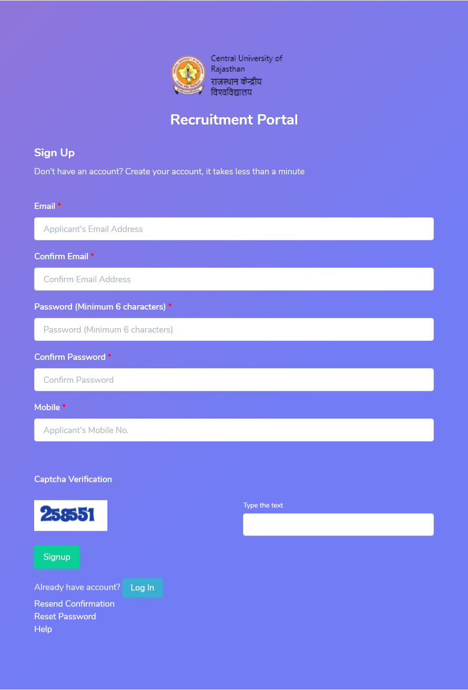 How to Apply Online for the CURAJ Non-Teaching Recruitment 2025