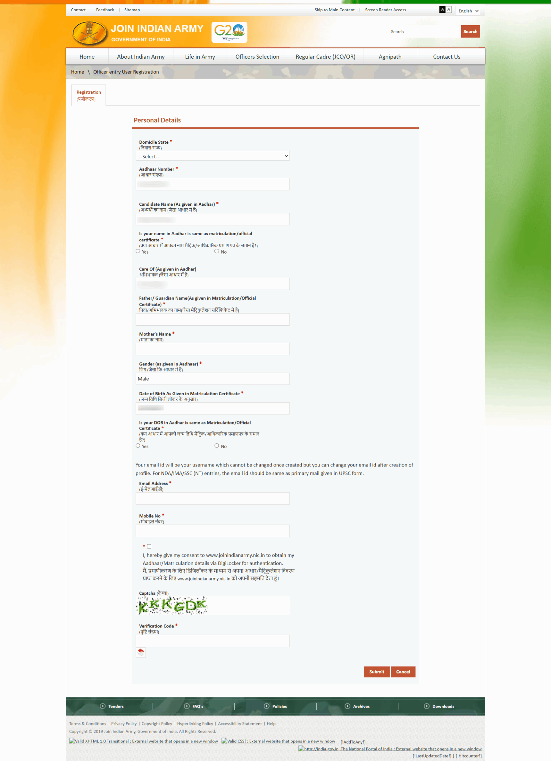 How to Apply Now for Indian Army TGC Recruitment 2025