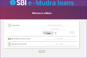 SBI e Mudra Loan Online Apply 2025