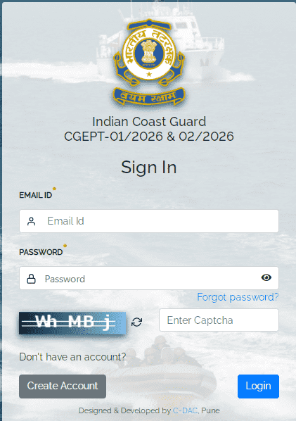 Indian Coast Guard GD DB Yantrik Recruitment 2025