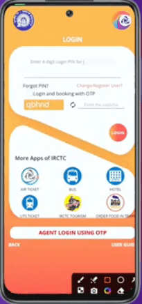 IRCTC Aadhaar Link