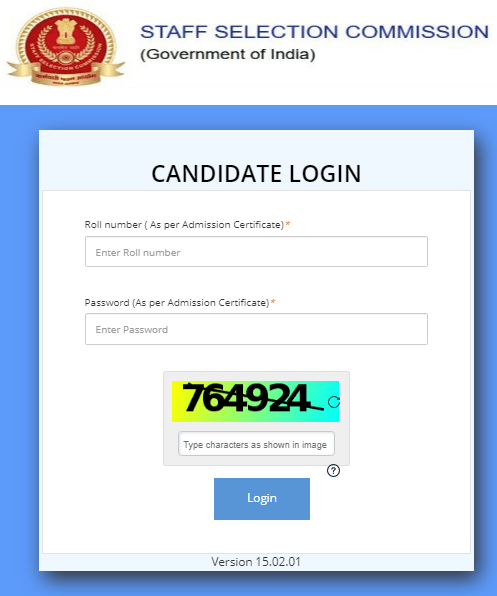 SSC GD Constable Score Card 2025