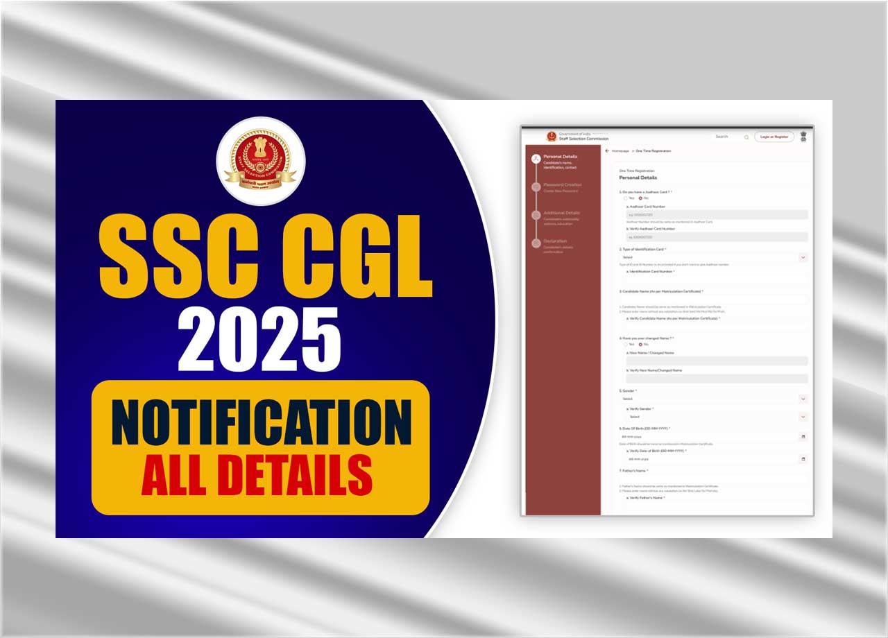 SSC CGL Vacancy 2025