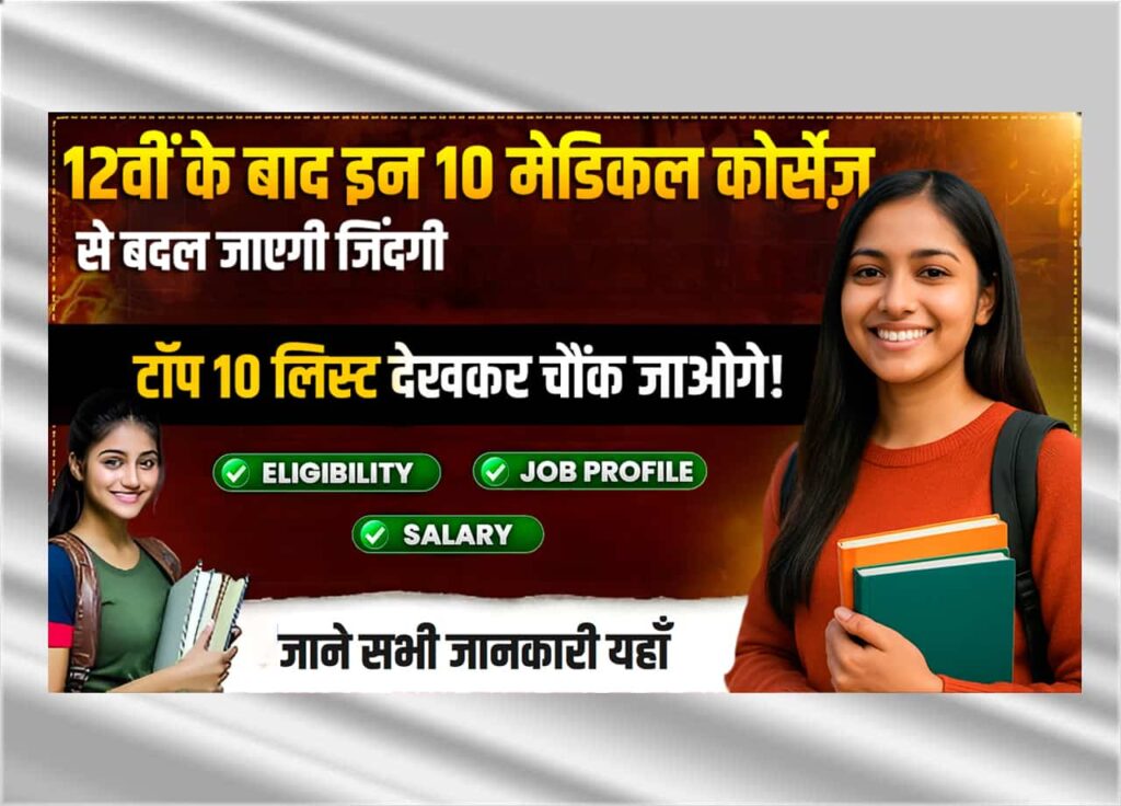 Top 10 Medical Courses After 12th in 2025