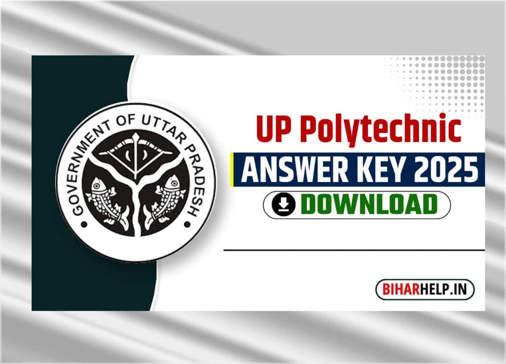 UP Polytechnic Answer Key 2025
