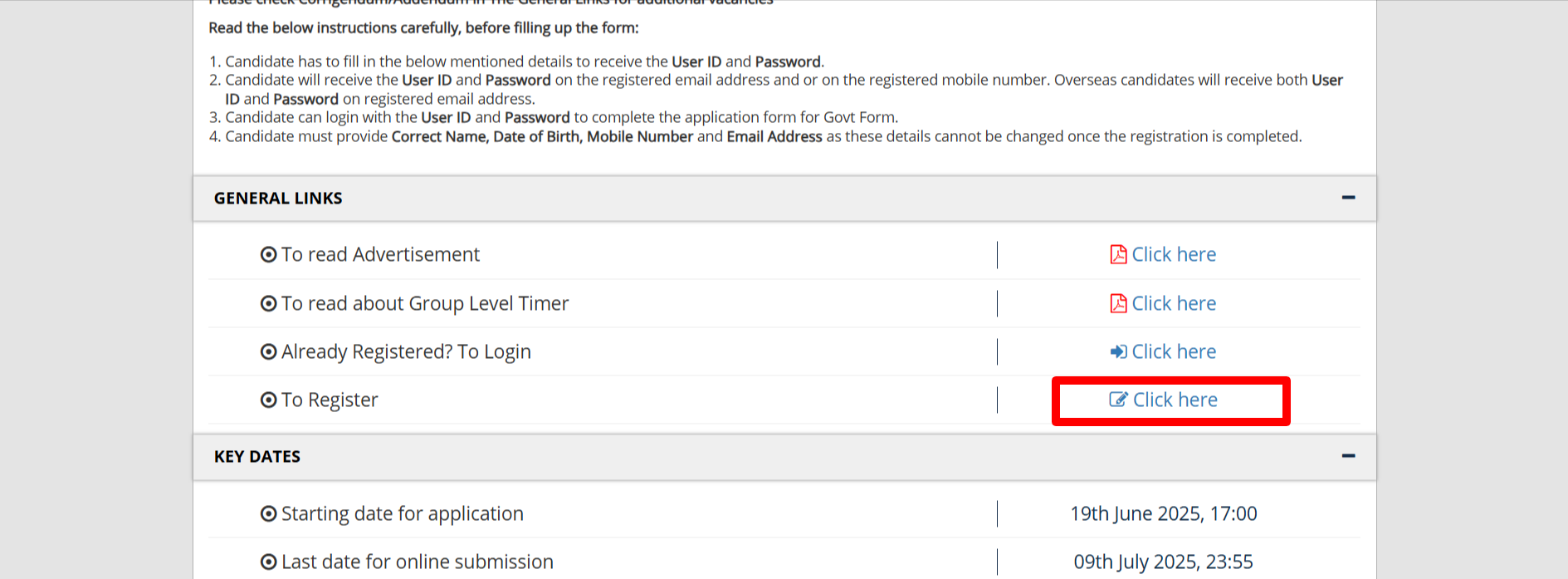 How to Fill Online Application Form for DMER Maharashtra Group-C Technical/Non-Technical Recruitment 2025