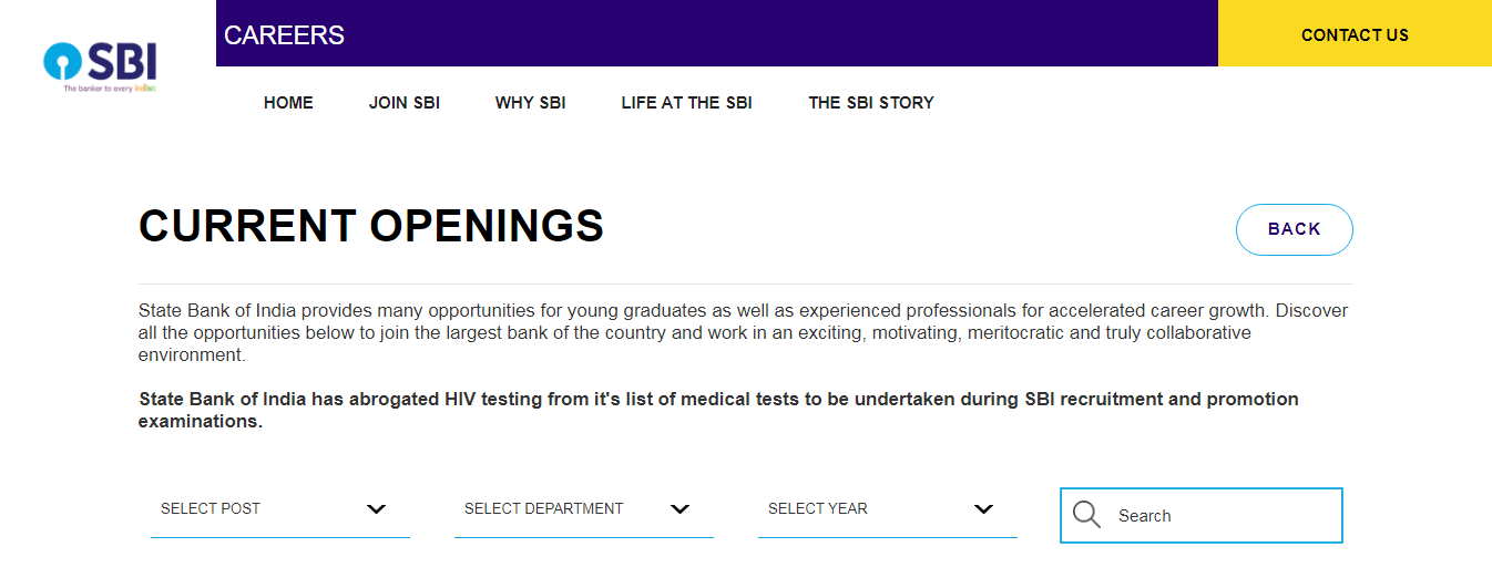 SBI PO Prelims Admit Card 2025 Official Website Screenshot.