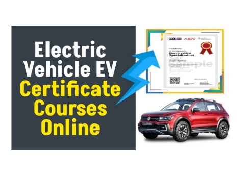 Electric Vehicle EV Certificate Courses Online