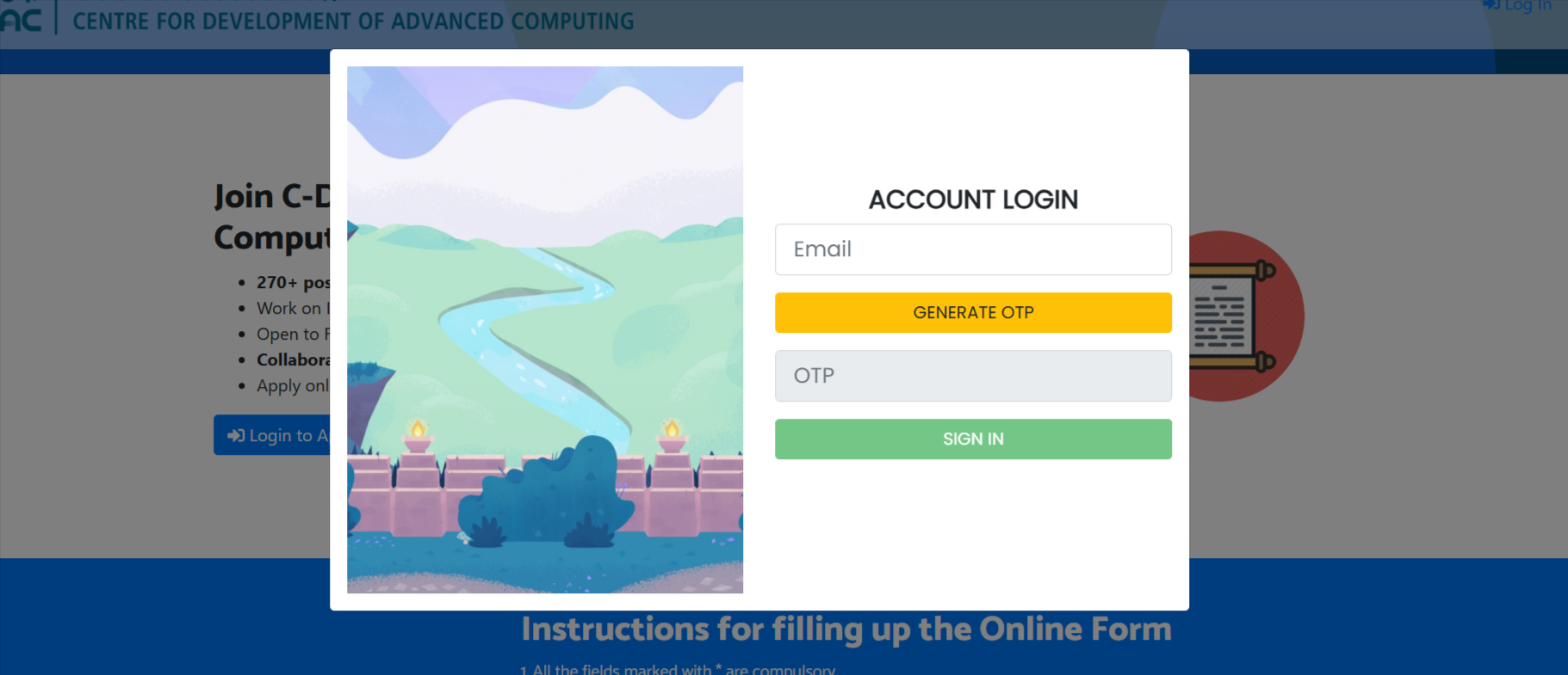 How to Apply Online for CDAC ACR Recruitment 2025