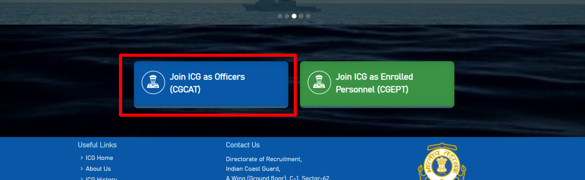 How to Apply Online For ICG Assistant Commandant Recruitment 2025