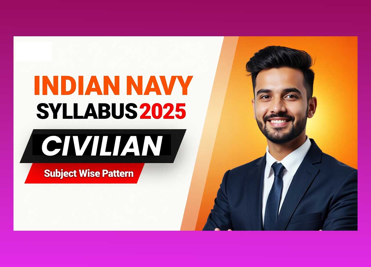 Indian Navy Civilian Syllabus 2025 