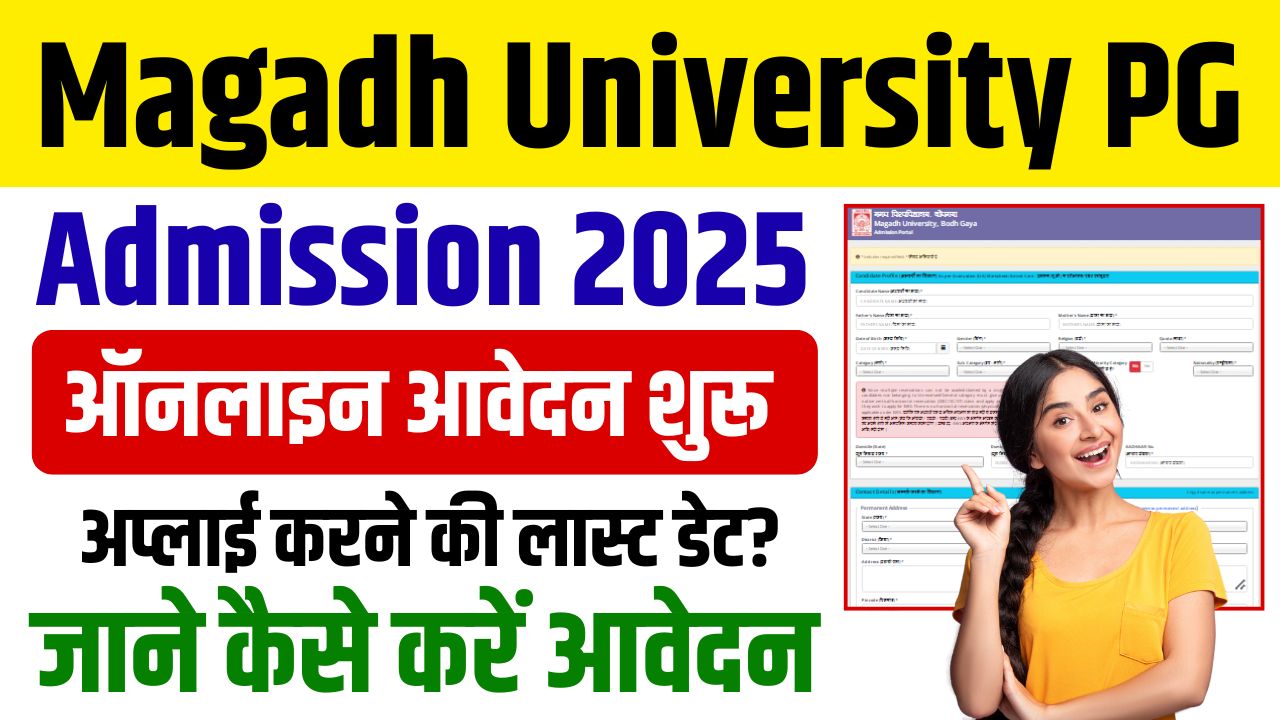 Magadh University PG Admission 2025