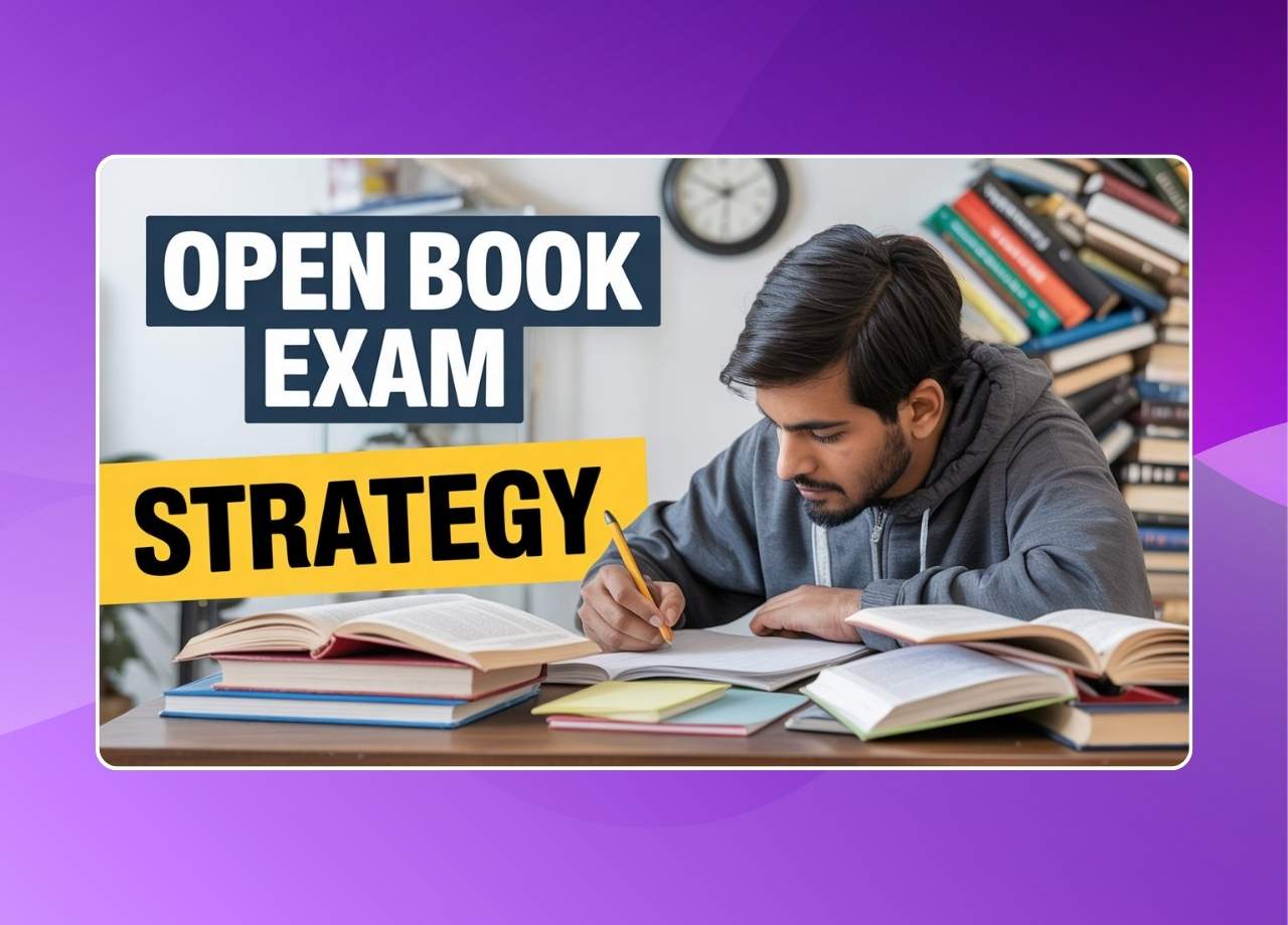 Open Book Exam Strategy