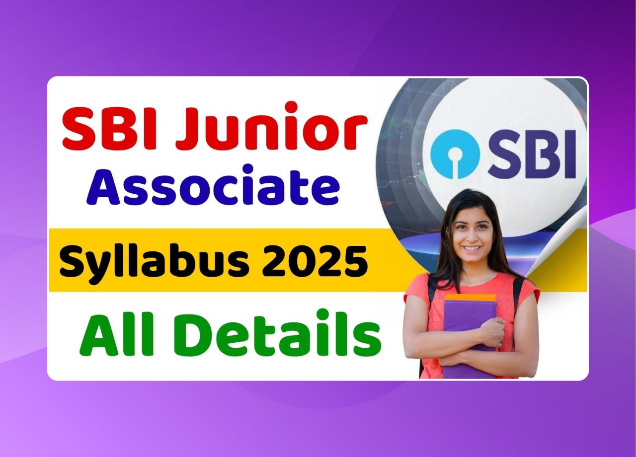 SBI Junior Associate Syllabus 2025