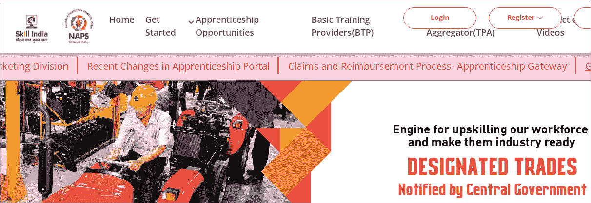 Naval Dockyard Mumbai Apprentice Vacancy 2025 Official Website Screenshot.