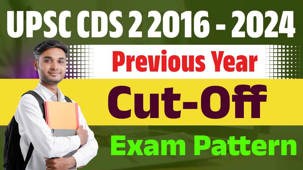 UPSC CDS 2 Previous Year Cut-Off