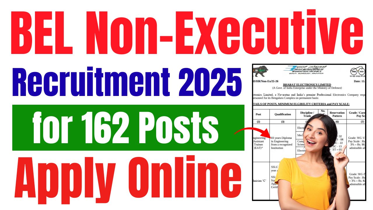 BEL Non-Executive Recruitment 2025