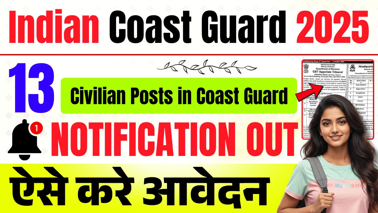 Indian Coast Guard Recruitment 2025