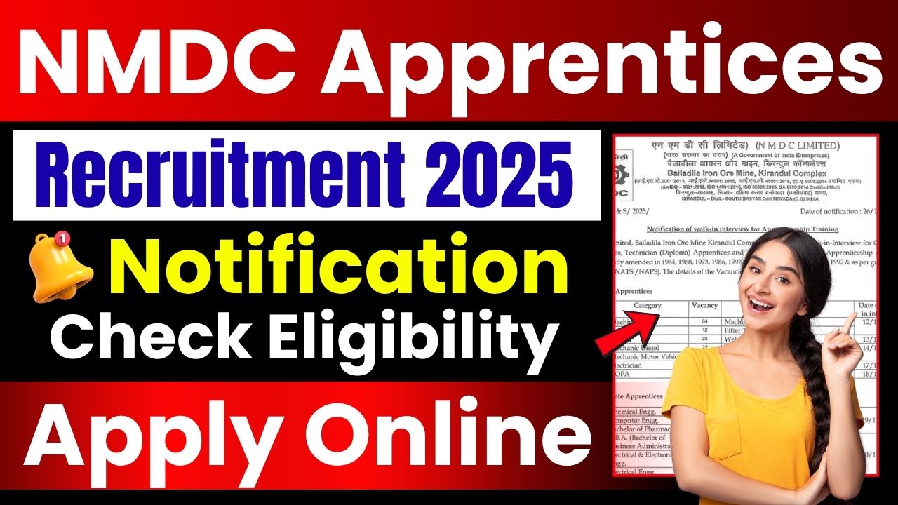 How To Apply Ayushman Card Online NMDC Apprentices Recruitment 2025