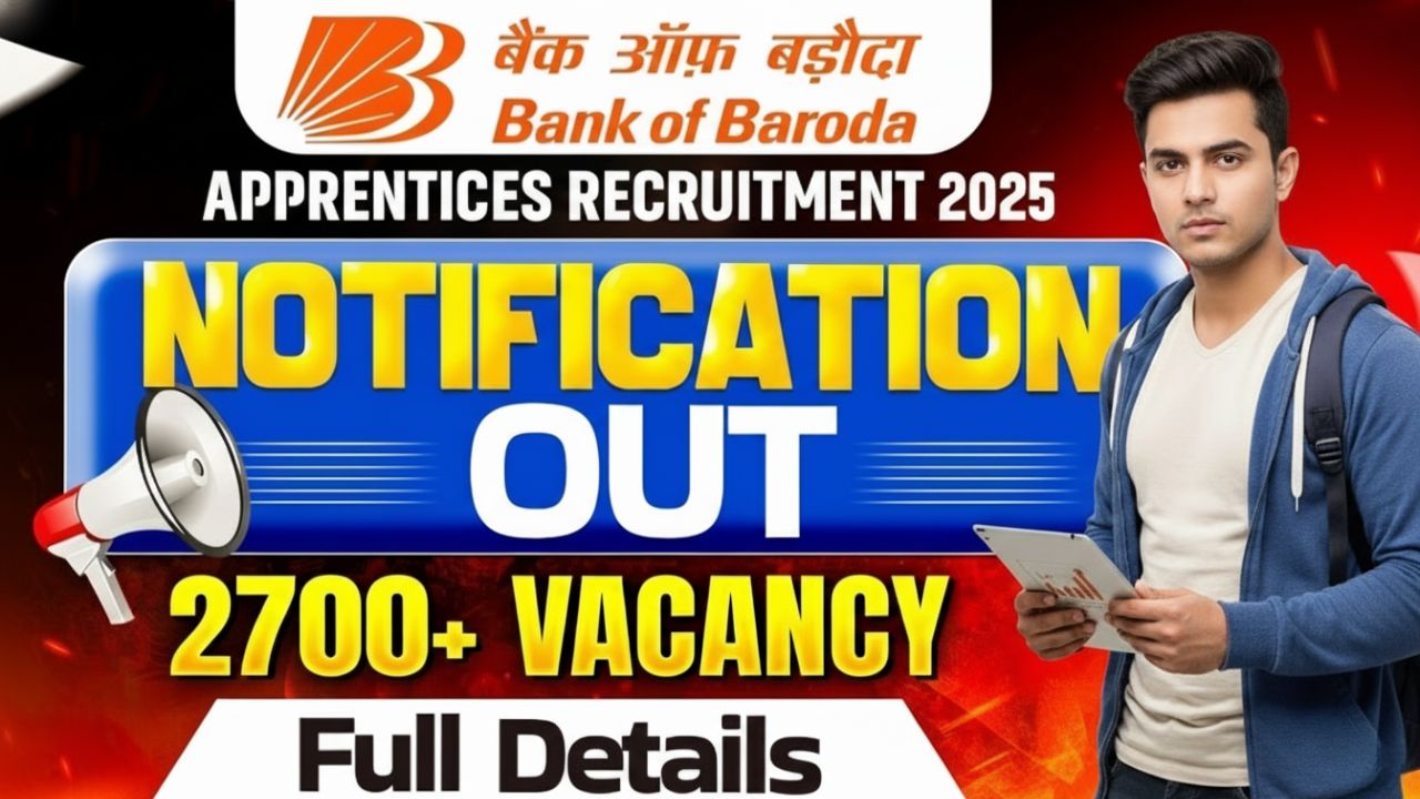 Bank of Baroda Apprentice Recruitment 2025
