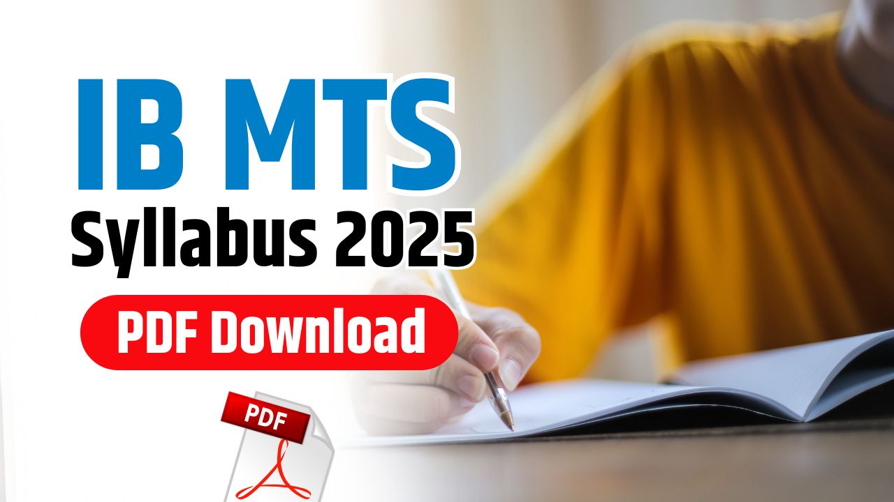 E Shram Card Apply Online IB MTS Syllabus 2025