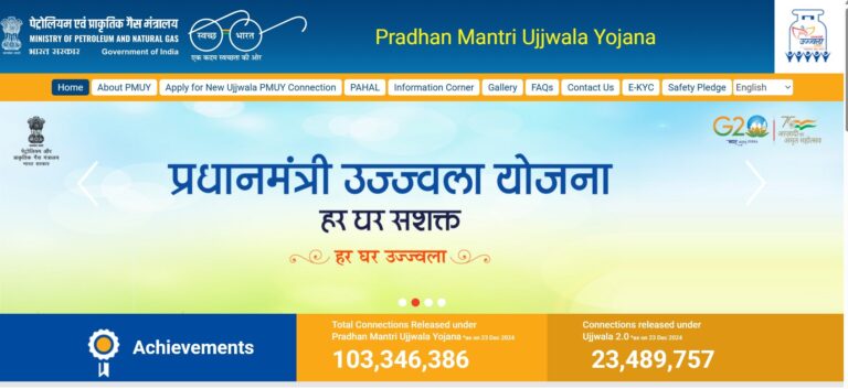 PM Ujjwala Yojana Free LPG Gas Cylinder 2025