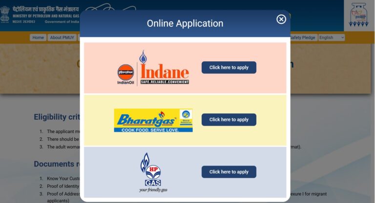 PM Ujjwala Yojana Free LPG Gas Cylinder 2025