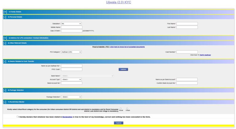 PM Ujjwala Yojana Free LPG Gas Cylinder 2025