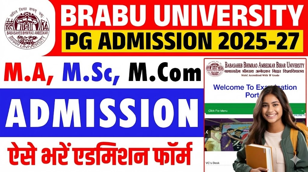 BRABU PG Admission 2025-27